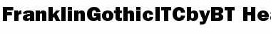 Download ITC Franklin Gothic Heavy Font Title Preview
