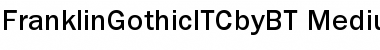 Download ITC Franklin Gothic Medium Font Title Preview