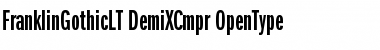 Download ITC Franklin Gothic LT Demi Extra Compressed Font Title Preview
