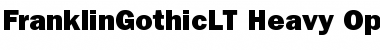 Download ITC Franklin Gothic LT Heavy Font Title Preview