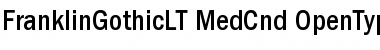Download ITC Franklin Gothic LT Medium Condensed Font Title Preview