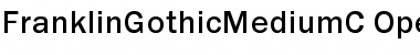 Download FranklinGothicMediumC Regular Font Title Preview