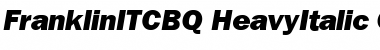 Download Franklin ITC BQ Regular Font Title Preview