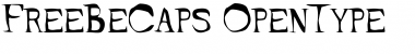 Download FreeBe Caps Font Title Preview