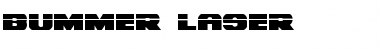 Download Bummer Laser Laser Font Title Preview