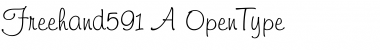 Download Freehand 591 TM Font Title Preview