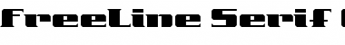 Download FreeLine Serif Font Title Preview