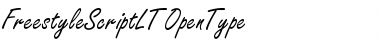 Download Freestyle Script LT Regular Font Title Preview