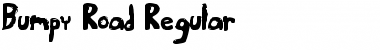 Download Bumpy Road Regular Font Title Preview