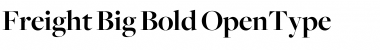 Download Freight Big Bold Font Title Preview