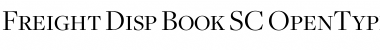 Download Freight Disp Book SC Font Title Preview