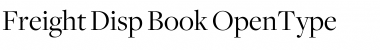 Download Freight Disp Book Font Title Preview