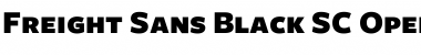 Download Freight Sans Black SC Font Title Preview