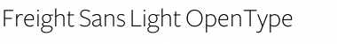 Download Freight Sans Light Font Title Preview