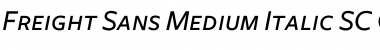 Download Freight Sans Medium Italic SC Font Title Preview