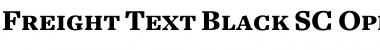 Download Freight Text Black SC Font Title Preview
