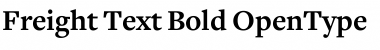Download Freight Text Bold Font Title Preview