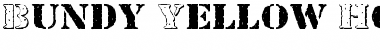 Download Bundy Yellow HollowShadowed HollowShadowed Font Title Preview