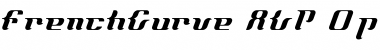 Download FrenchCurve ALP Font Title Preview