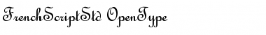 Download French Script Std Regular Font Title Preview