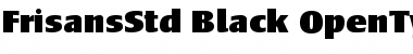 Download Frisans Std Black Font