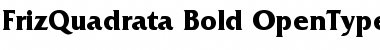 Download Friz Quadrata Bold Font Title Preview