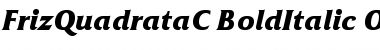 Download FrizQuadrataC Regular Font Title Preview