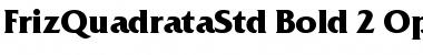 Download Friz Quadrata Std Bold Font Title Preview