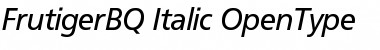 Download Frutiger BQ Regular Font Title Preview