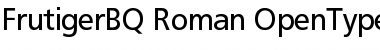Download Frutiger BQ Regular Font Title Preview
