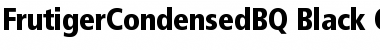 Download Frutiger BQ Regular Font Title Preview