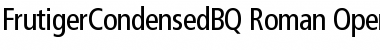Download Frutiger BQ Regular Font Title Preview