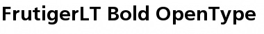 Download Frutiger LT 65 Bold Font Title Preview