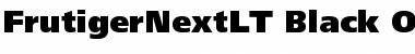 Download FrutigerNextLT Black Font Title Preview