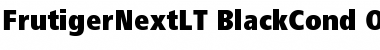 Download FrutigerNextLT Black Cond Font