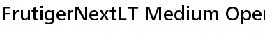 Download FrutigerNextLT Medium Font