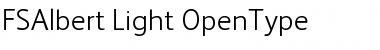 Download FSAlbert Light Font Title Preview