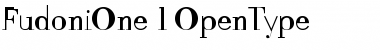 Download FudoniOne Regular Font Title Preview