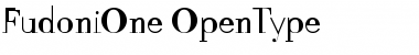 Download FudoniOne Regular Font Title Preview