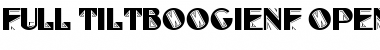 Download FullTilt Boogie NF Regular Font Title Preview