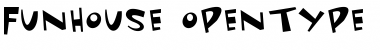 Download Funhouse Regular Font Title Preview