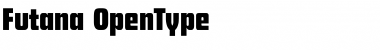 Download Futana Regular Font Title Preview