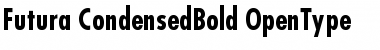 Download Futura Condensed Bold Font