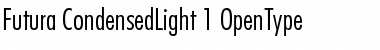Download Futura Condensed Light Font
