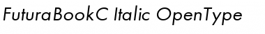 Download FuturaBookC Italic Font