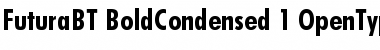 Download Futura Bold Condensed Font