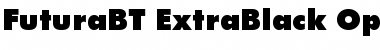 Download Futura Extra Black Font Title Preview