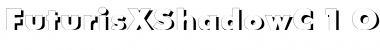 Download FuturisXShadowC Regular Font Title Preview
