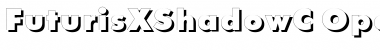 Download FuturisXShadowC Regular Font Title Preview