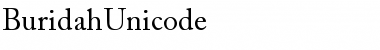Download Buridah Unicode Regular Font Title Preview